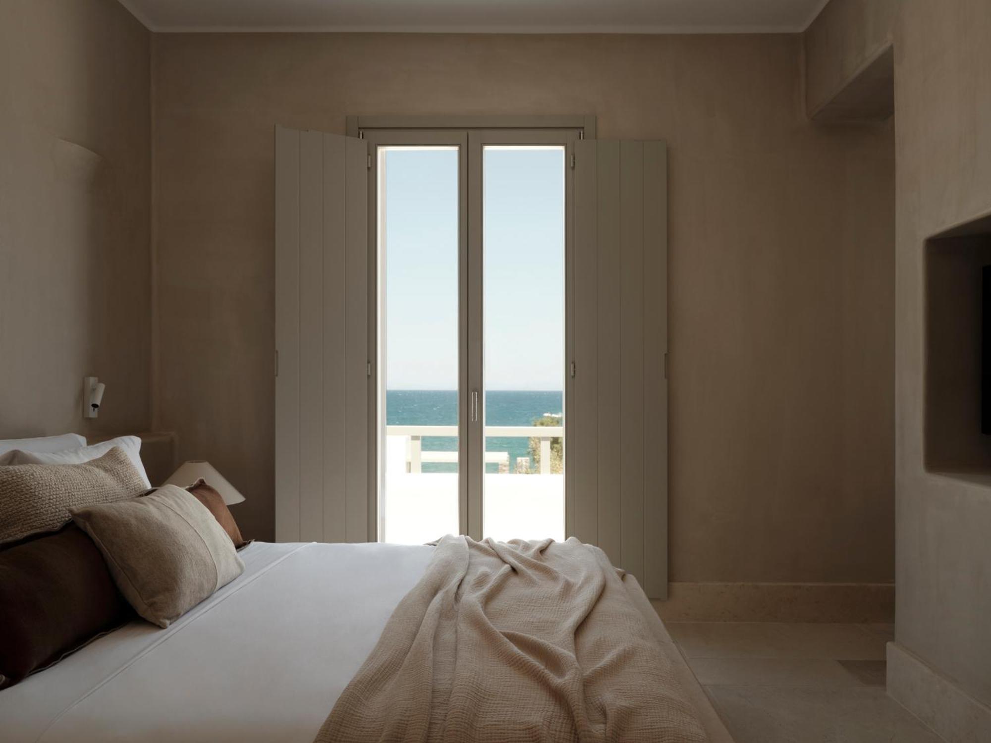 Akria Seaside Suites Náousa Buitenkant foto
